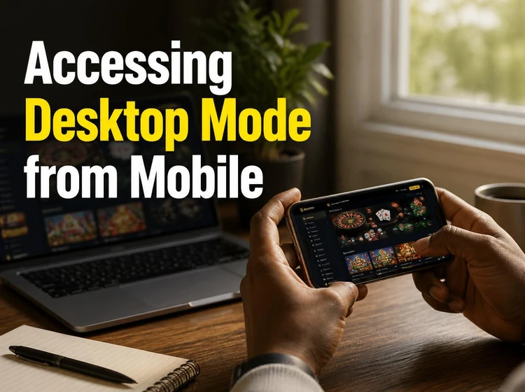 Accessing Desktop Mode from Mobile