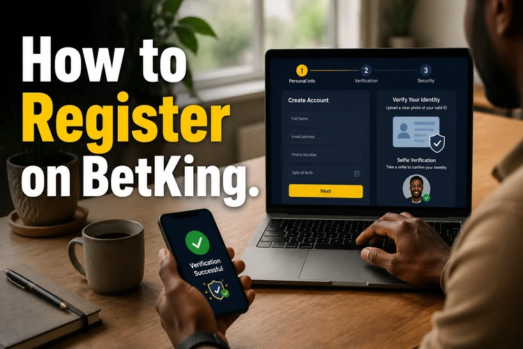 How to Register on BetKing